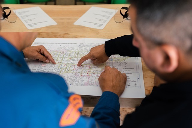 Bauingenieur bei der Projektplanung