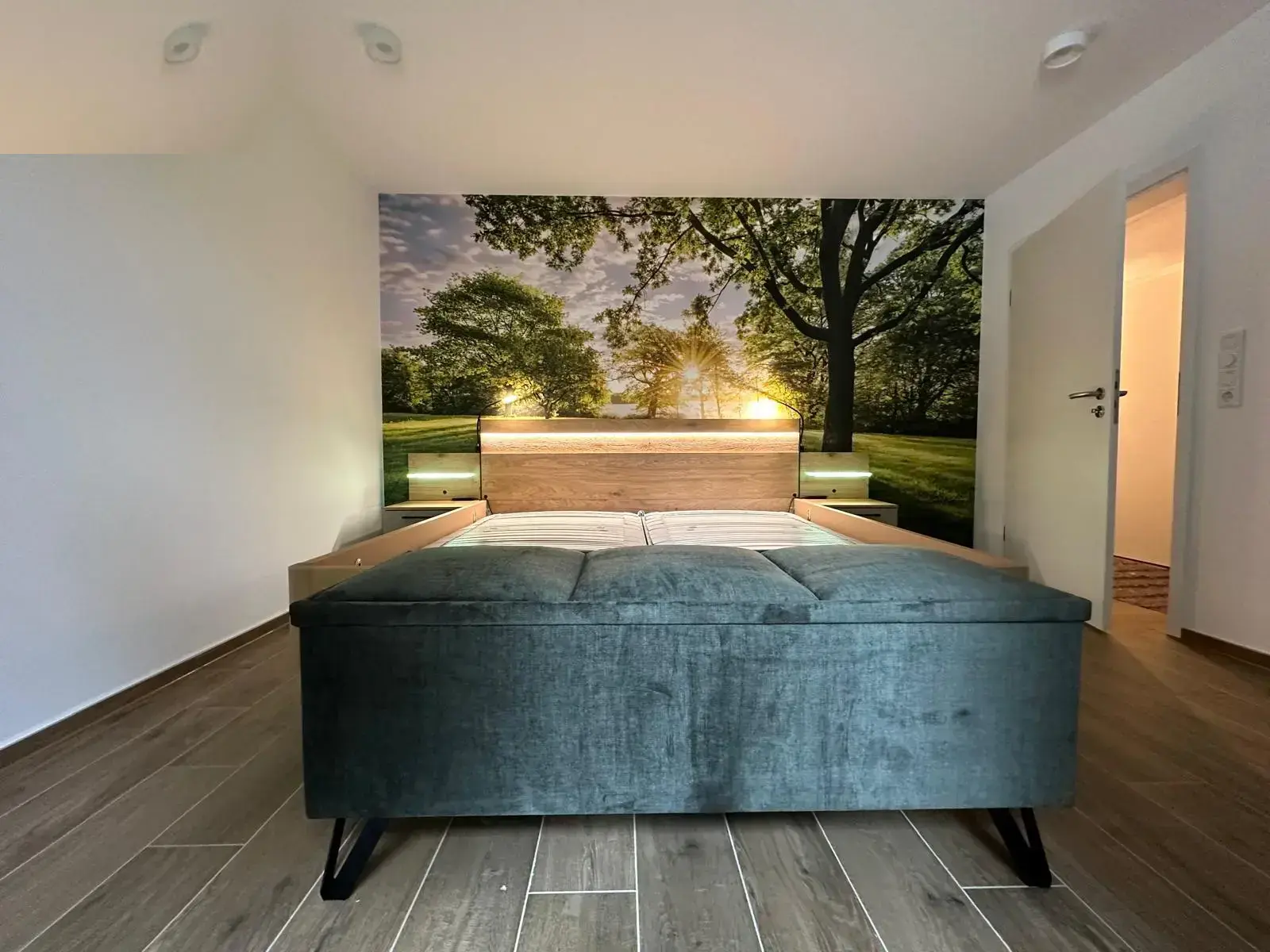 Modernes Schlafzimmer im Projekt Delmenhorst